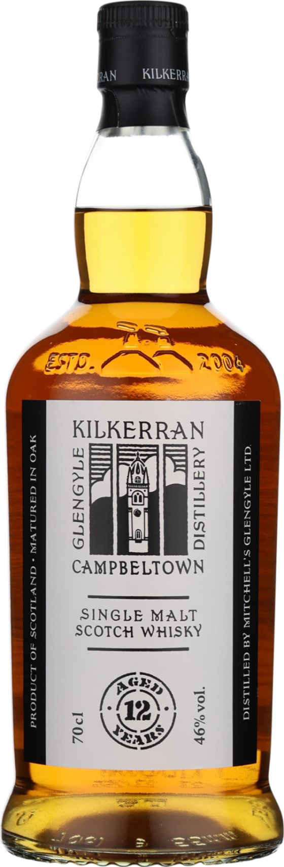 Product afbeelding: Kilkerran 12 years Single Malt