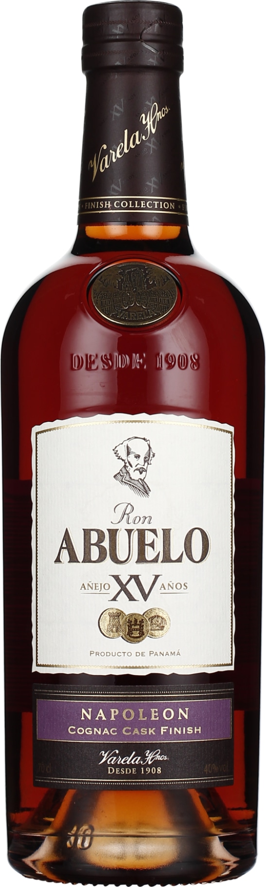 Product afbeelding: Abuelo XV Napoleon Cognac Cask Finish