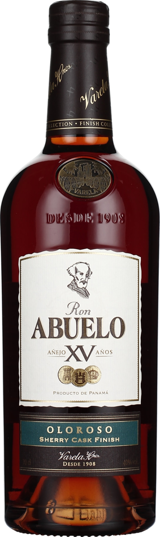Product afbeelding: Abuelo XV Oloroso Sherry Cask Finish