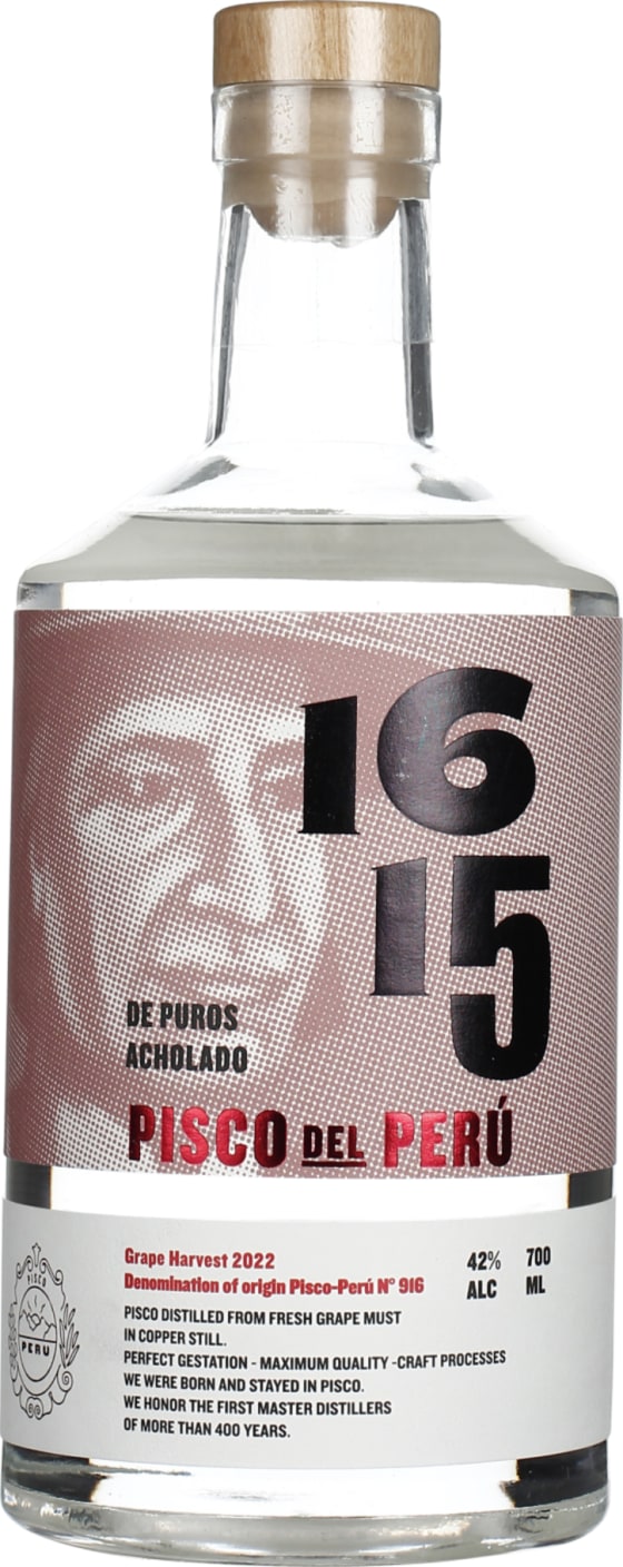 Product afbeelding: Pisco 1615 Acholado