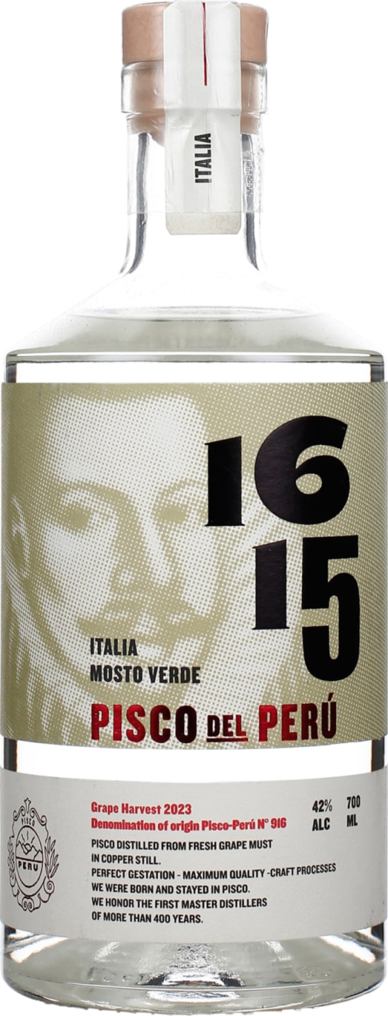 Product afbeelding: Pisco 1615 Mosto Verde Italia