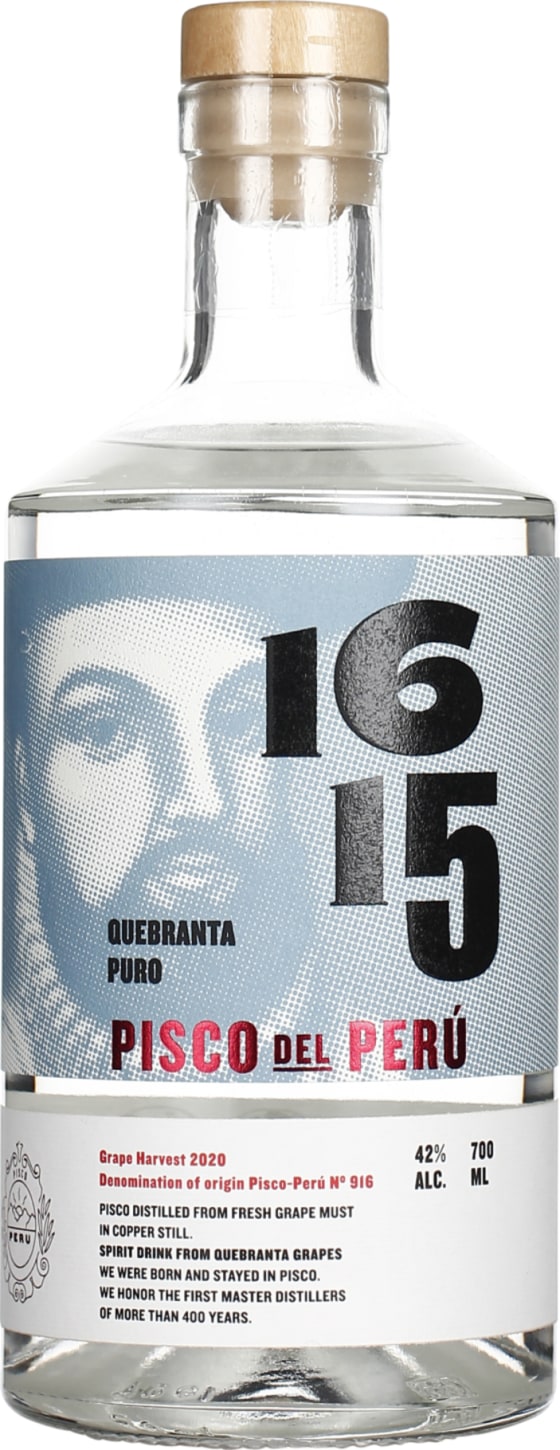 Product afbeelding: Pisco 1615 Puro Quebranta