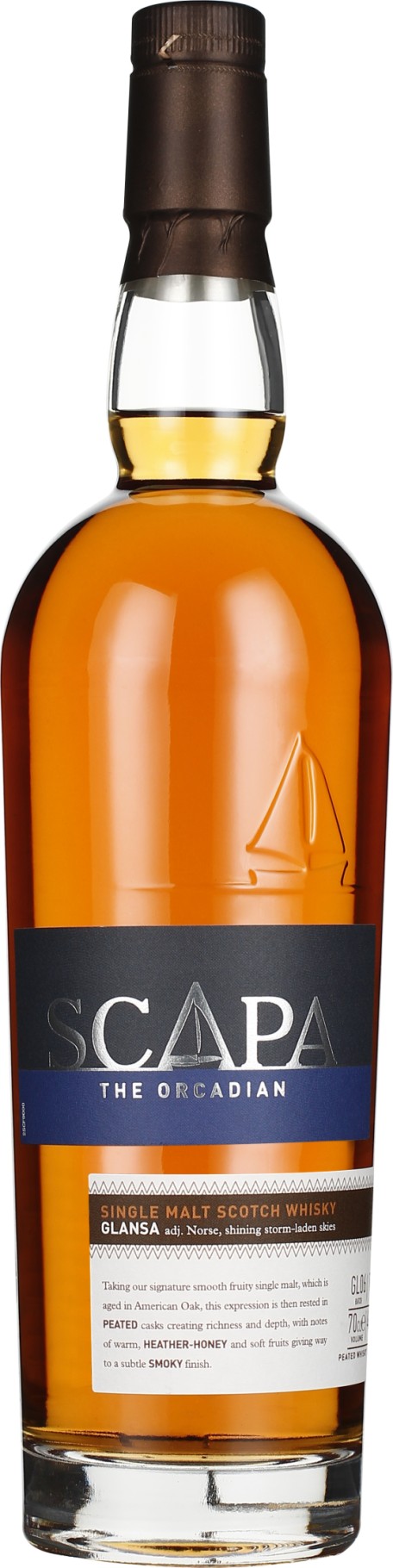 Product afbeelding: Scapa The Orcadian Glansa Single Malt Peated