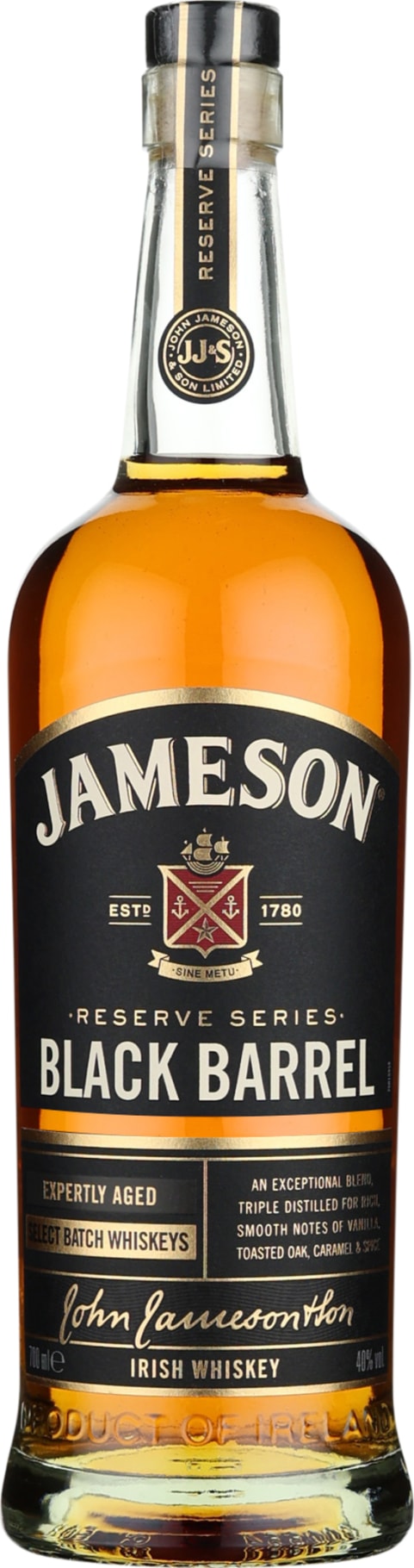 Product afbeelding: Jameson Black Barrel