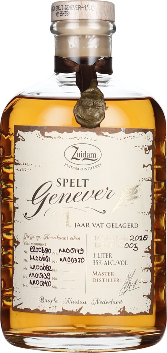 Product afbeelding: Zuidam Spelt Genever