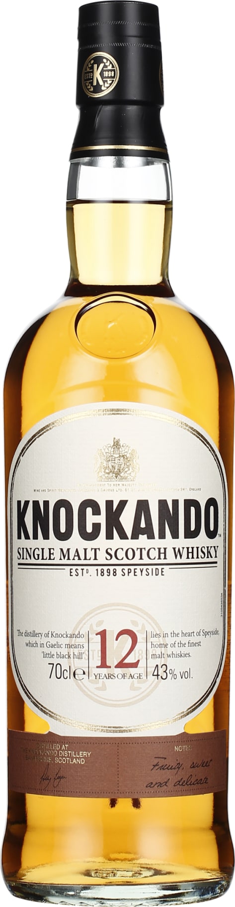 Product afbeelding: Knockando 12 years Single Malt