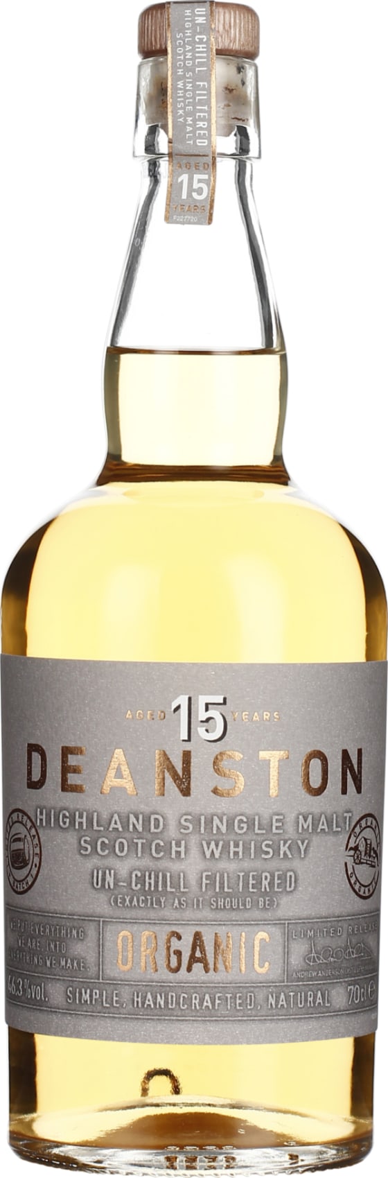 Product afbeelding: Deanston 15 years Organic