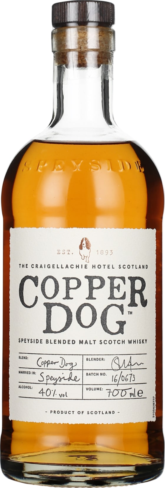 Product afbeelding: Copper Dog Blended Malt