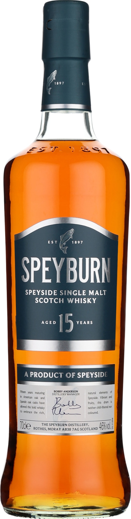 Product afbeelding: Speyburn 15 years Single Malt
