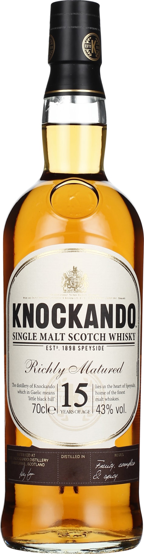 Product afbeelding: Knockando 15 years Richly Matured