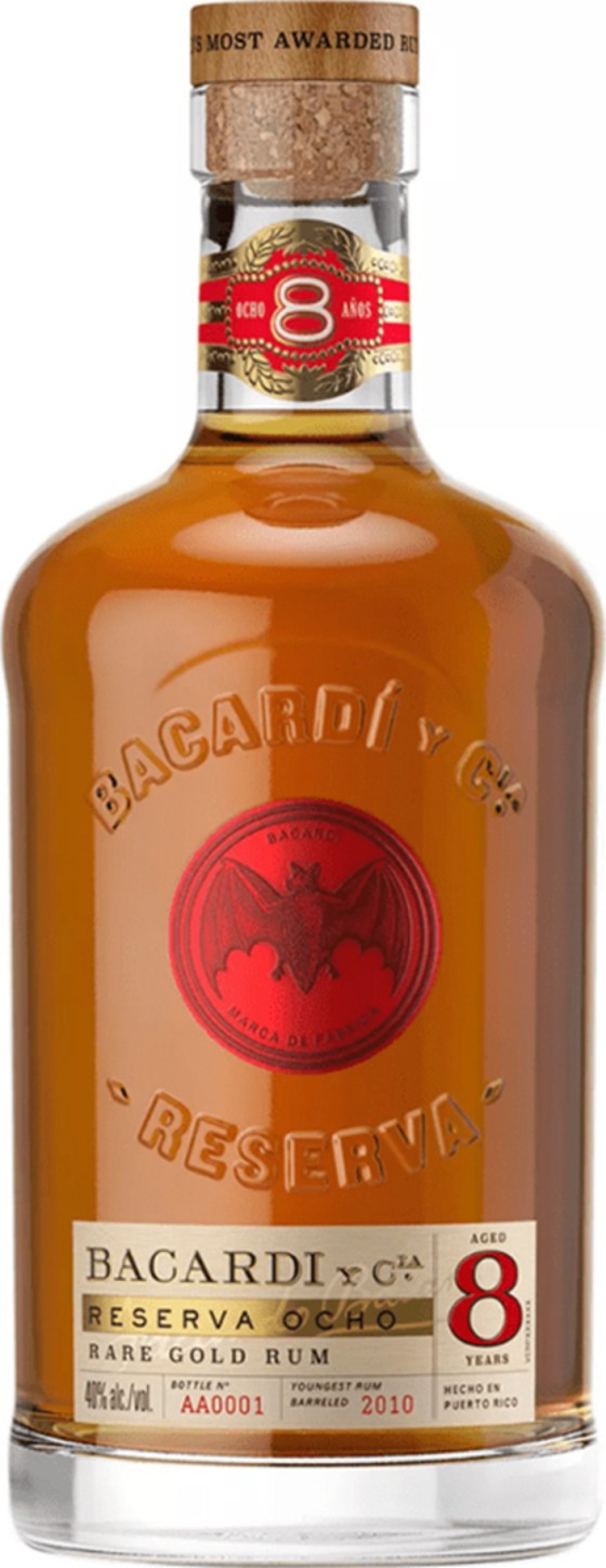 Product afbeelding: Bacardi 8 years Reserva Ocho