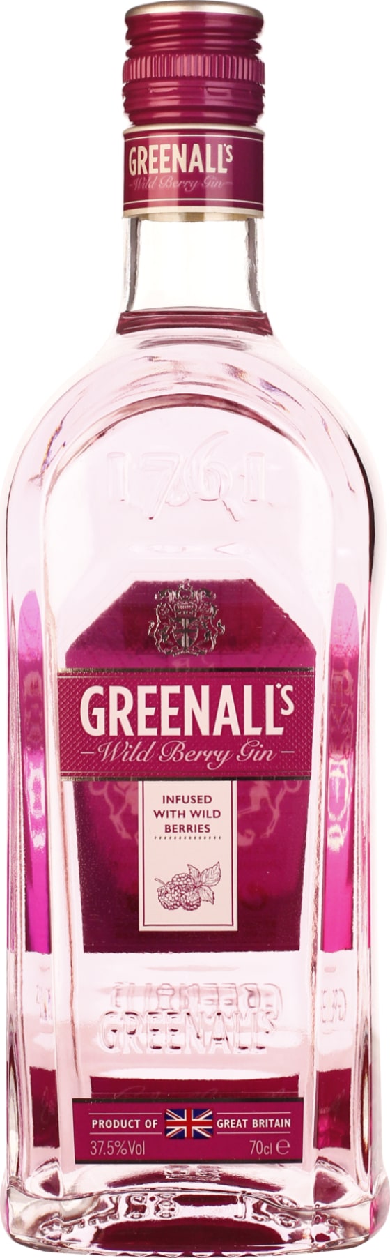 Product afbeelding: Greenall's Wild Berry Pink Gin