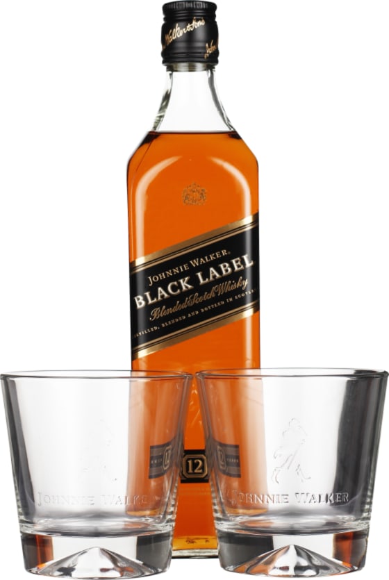 Product afbeelding: Johnnie Walker Black Label Tumbler Giftset