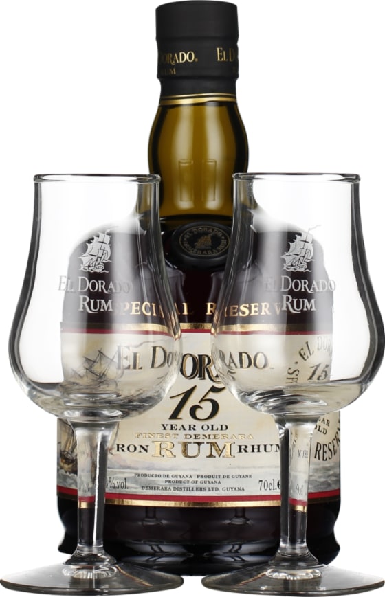 Product afbeelding: El Dorado 15 years Giftset