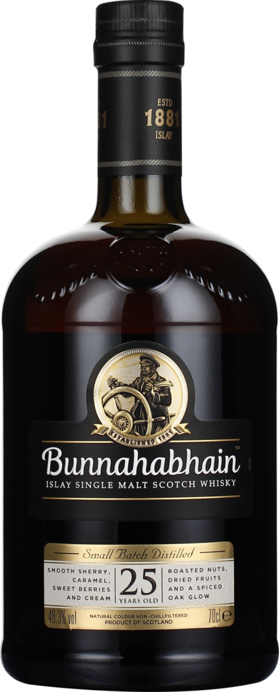 Product afbeelding: Bunnahabhain 25 years Single Malt