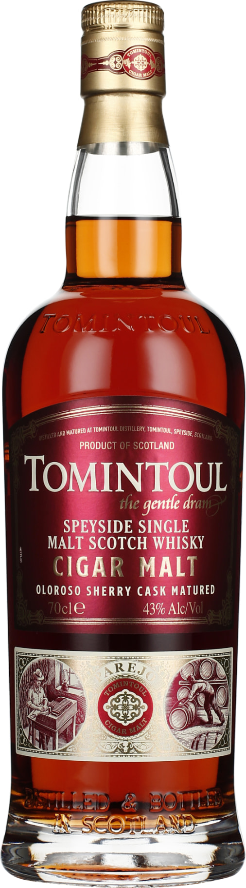 Product afbeelding: Tomintoul Cigar Malt Oloroso Sherry Cask