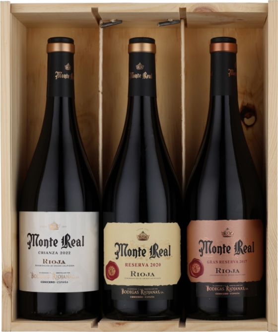 Product afbeelding: Monte Real Wooden Wine Box
