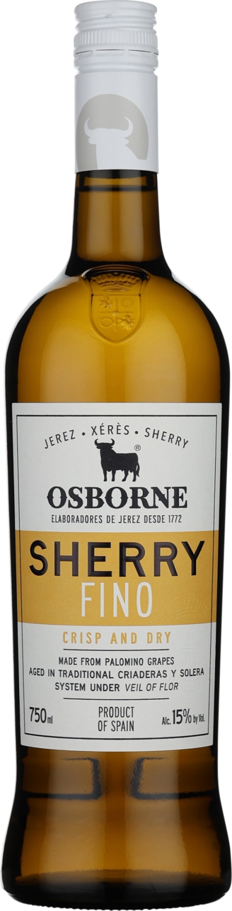 Product afbeelding: Osborne Sherry Pale Dry Fino