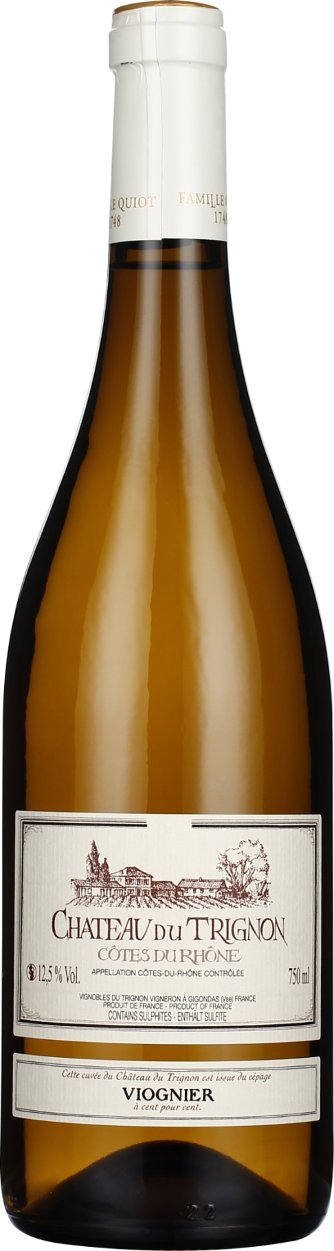 Product afbeelding: Château du Trignon Côtes du Rhone Viognier
