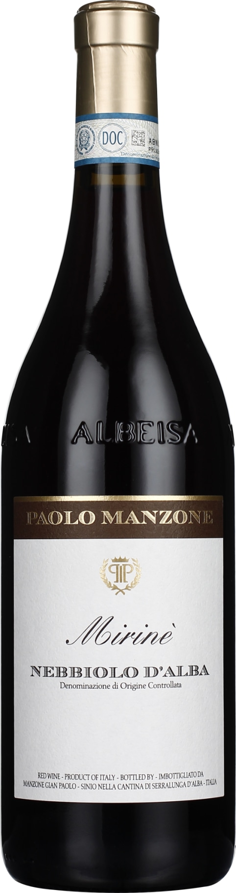 Product afbeelding: Manzone Nebbiolo d'Alba Mirinè