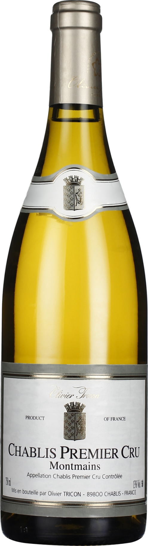 Product afbeelding: Olivier Tricon Chablis Premier Cru Montmains