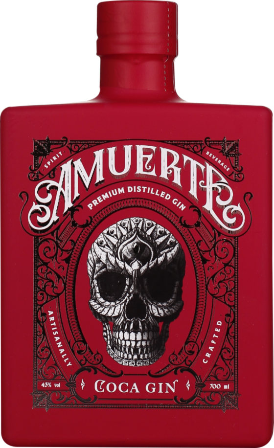 Product afbeelding: Amuerte Coca Leaf Red Gin