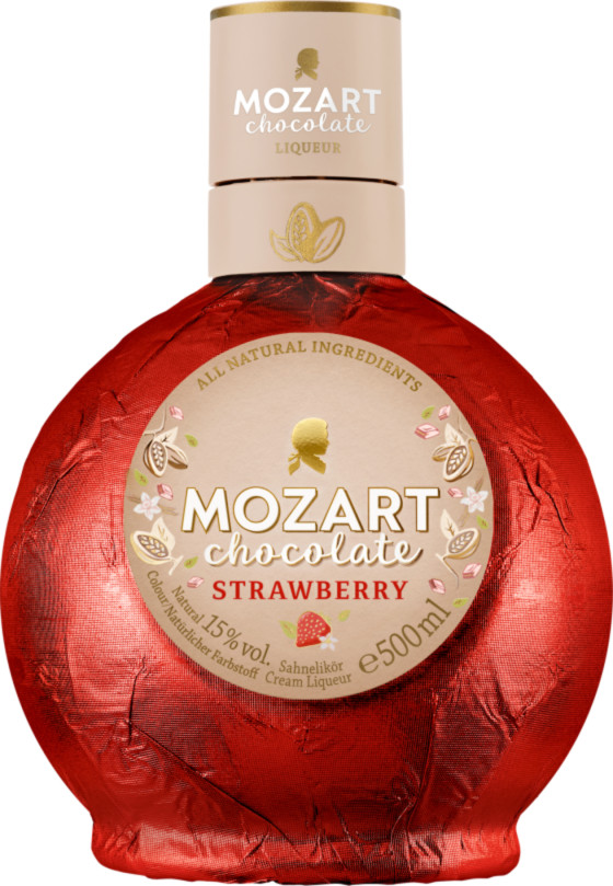 Product afbeelding: Mozart White Chocolate Cream Strawberry