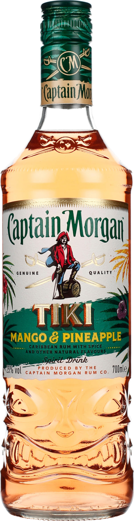Product afbeelding: Captain Morgan Tiki Mango & Pineapple