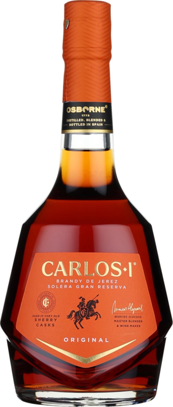 Product afbeelding: Carlos I Brandy Solera Gran Reserva