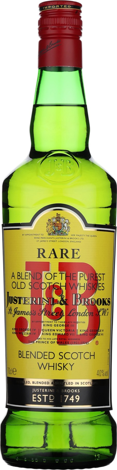 Product afbeelding: J&B Whisky