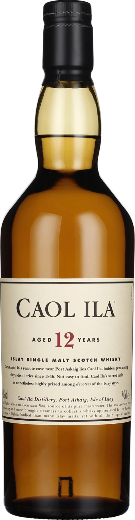 Product afbeelding: Caol Ila 12 years Single Malt