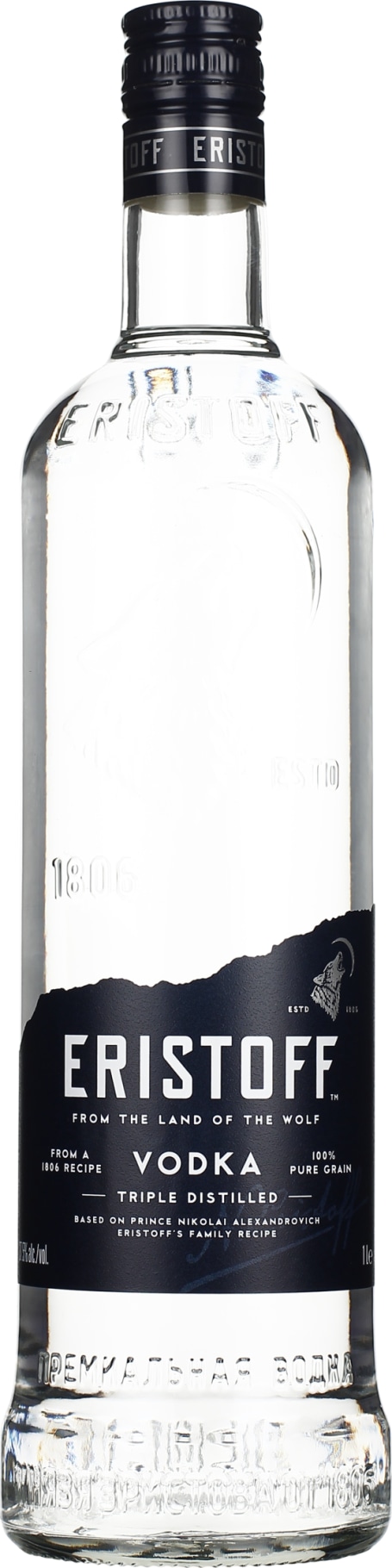 Product afbeelding: Eristoff Vodka