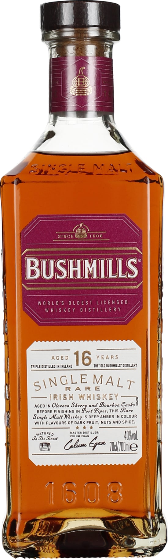 Product afbeelding: Bushmills 16 years Single Malt