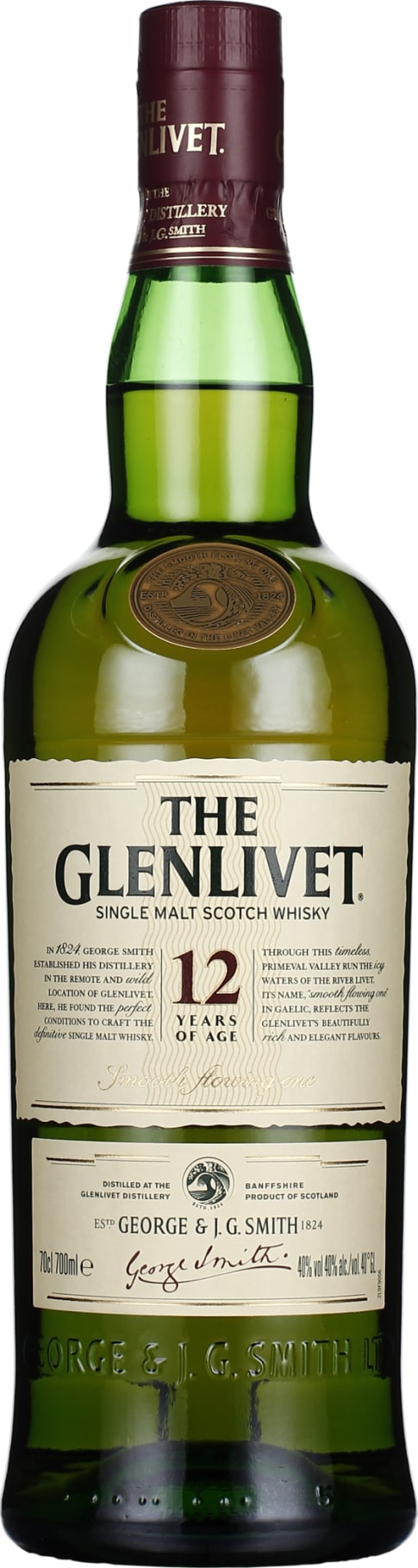 Product afbeelding: The Glenlivet 12 years Single Malt