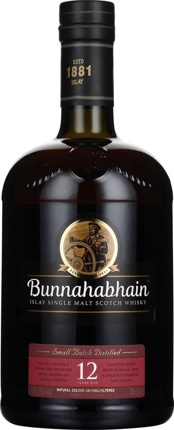 Product afbeelding: Bunnahabhain 12 years unchilfiltered