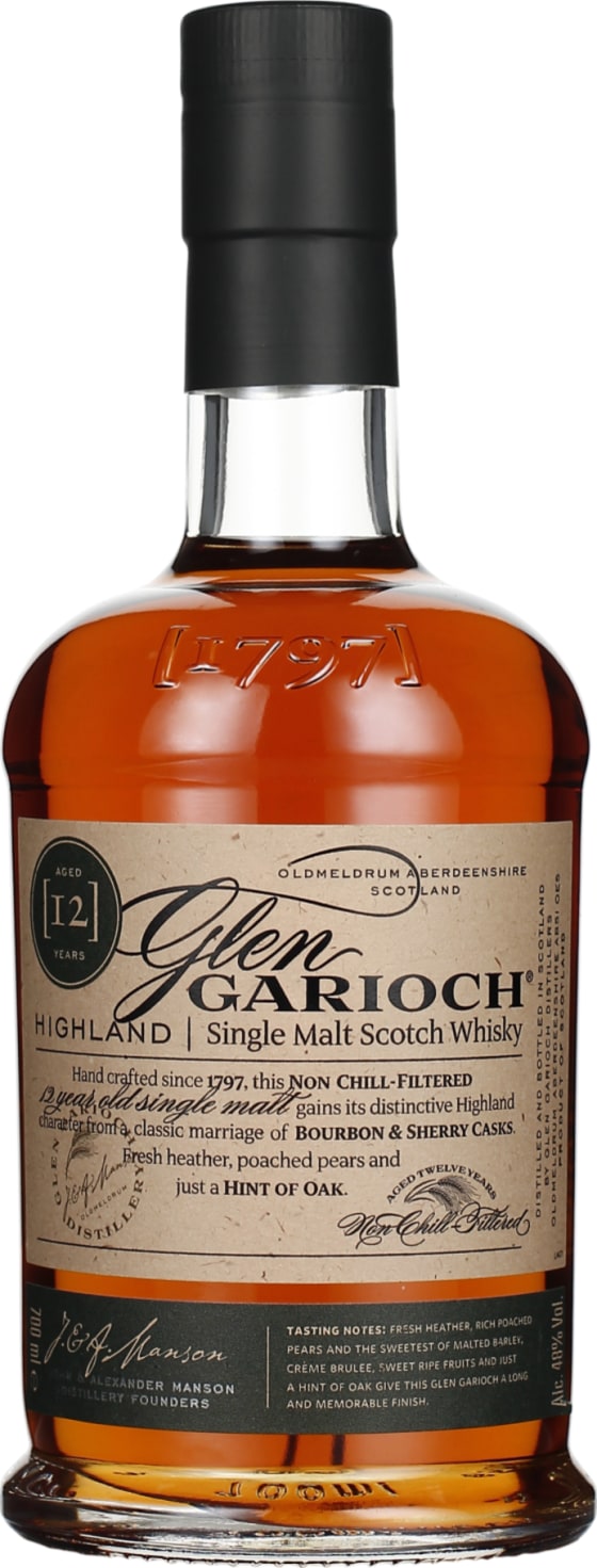 Product afbeelding: Glen Garioch 12 years Single Malt