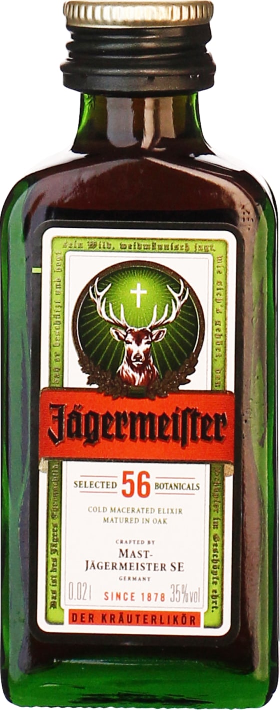 Product afbeelding: Jägermeister miniaturen
