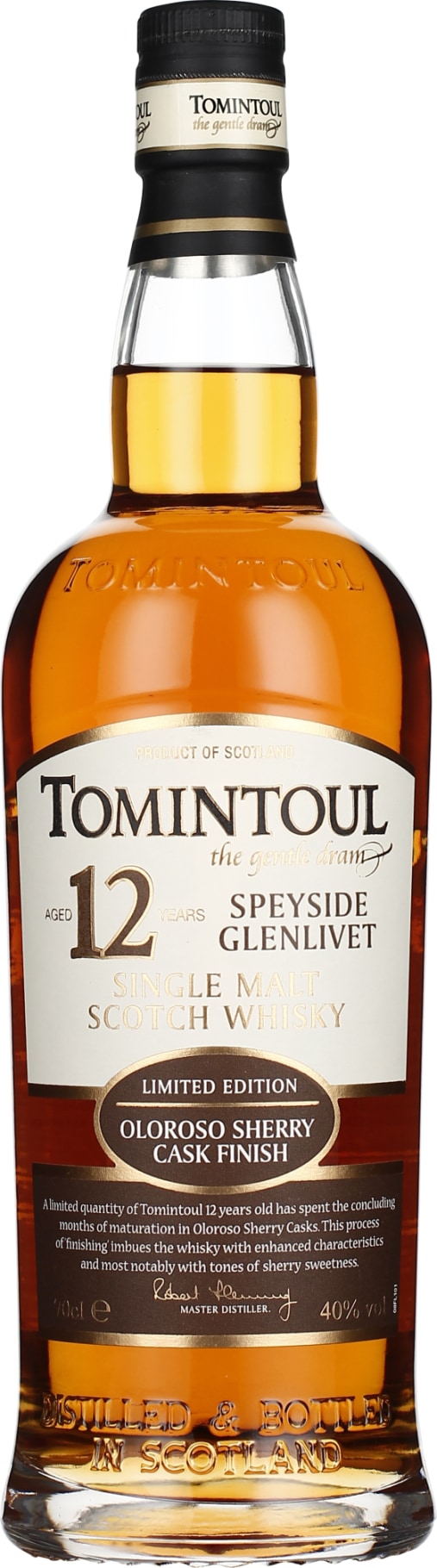 Product afbeelding: Tomintoul 12 years Oloroso Sherry Cask Finish