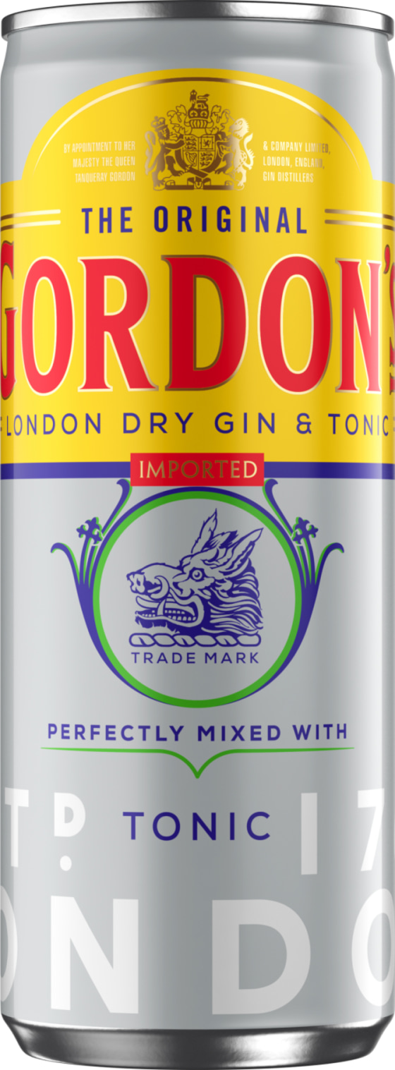 Product afbeelding: Gordon's & Tonic blik