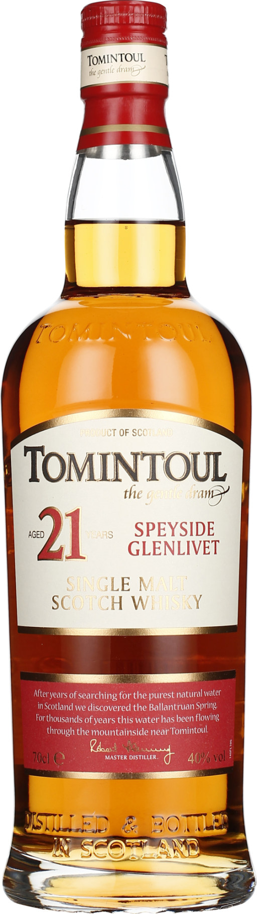 Product afbeelding: Tomintoul 21 years Single Malt