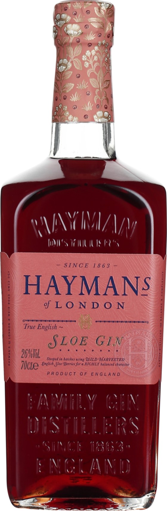 Product afbeelding: Hayman's Sloe Gin