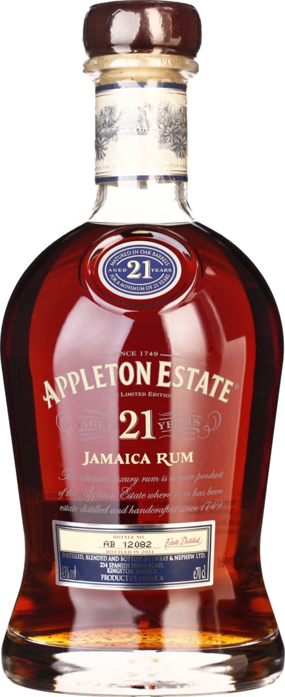 Product afbeelding: Appleton 21 years