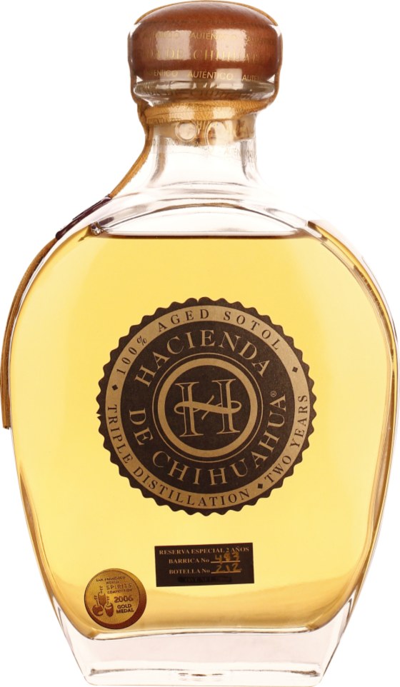 Product afbeelding: Hacienda de Chihuahua Sotol Anejo