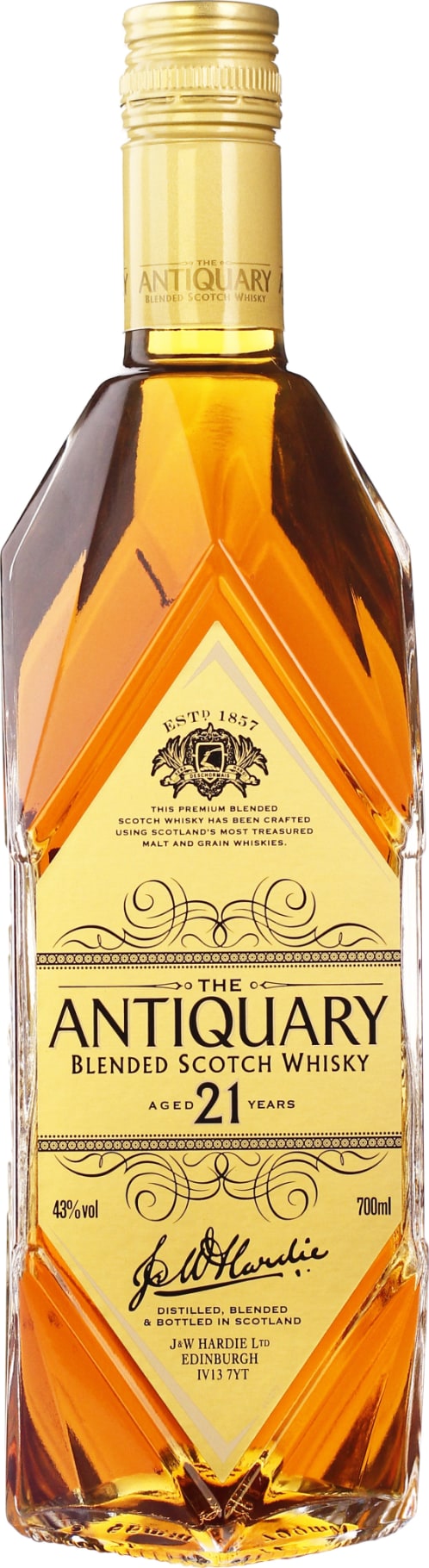 Product afbeelding: Antiquary 21 years