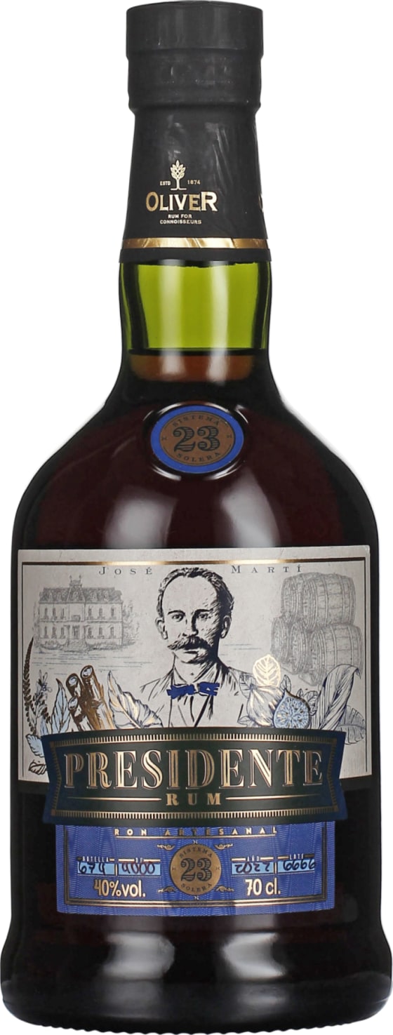 Product afbeelding: Presidente Marti 23 years Solera
