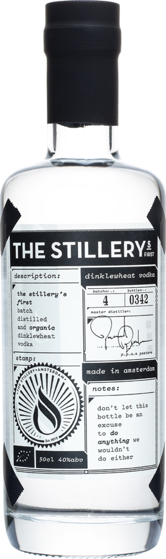 Product afbeelding: The Stillery's Spelt Vodka