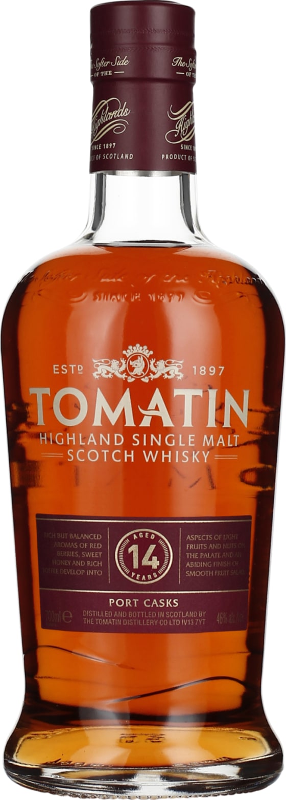 Product afbeelding: Tomatin 14 years Port Wood Finish