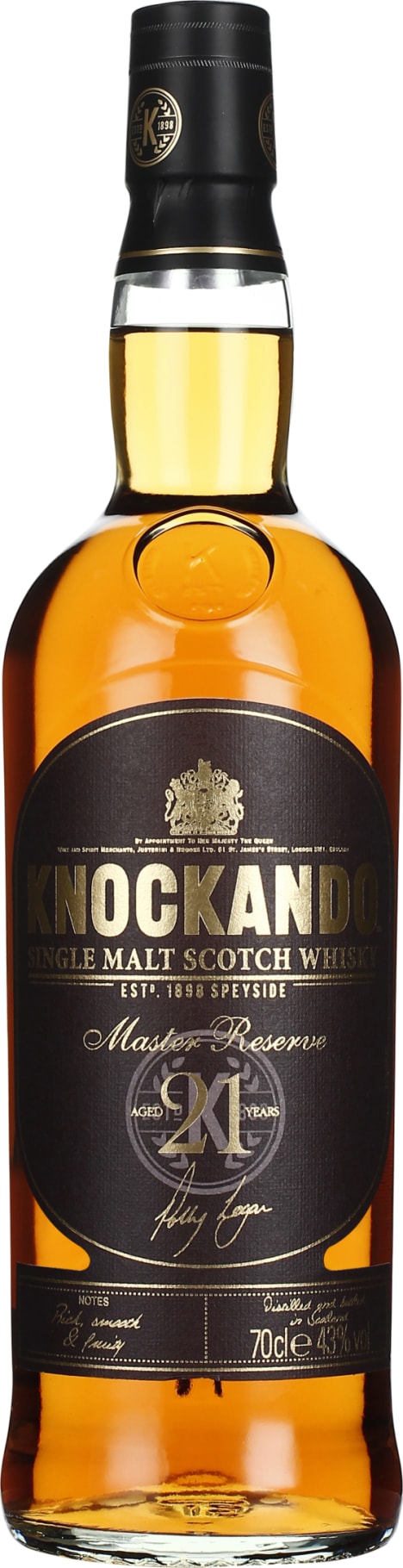 Product afbeelding: Knockando 21 years Master Reserve Single Malt