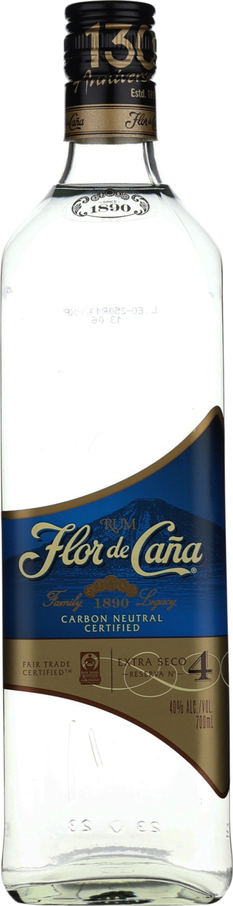 Product afbeelding: Flor de Cana 4 years Extra Dry