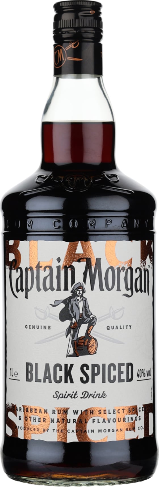 Product afbeelding: Captain Morgan Spiced Black